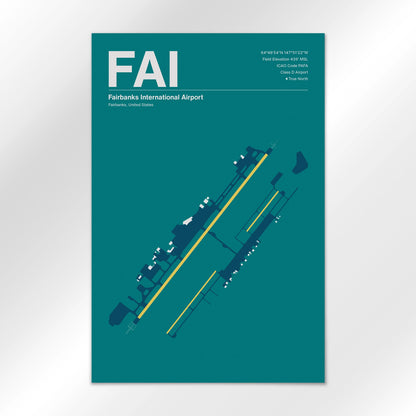 FAI Airport Diagram
