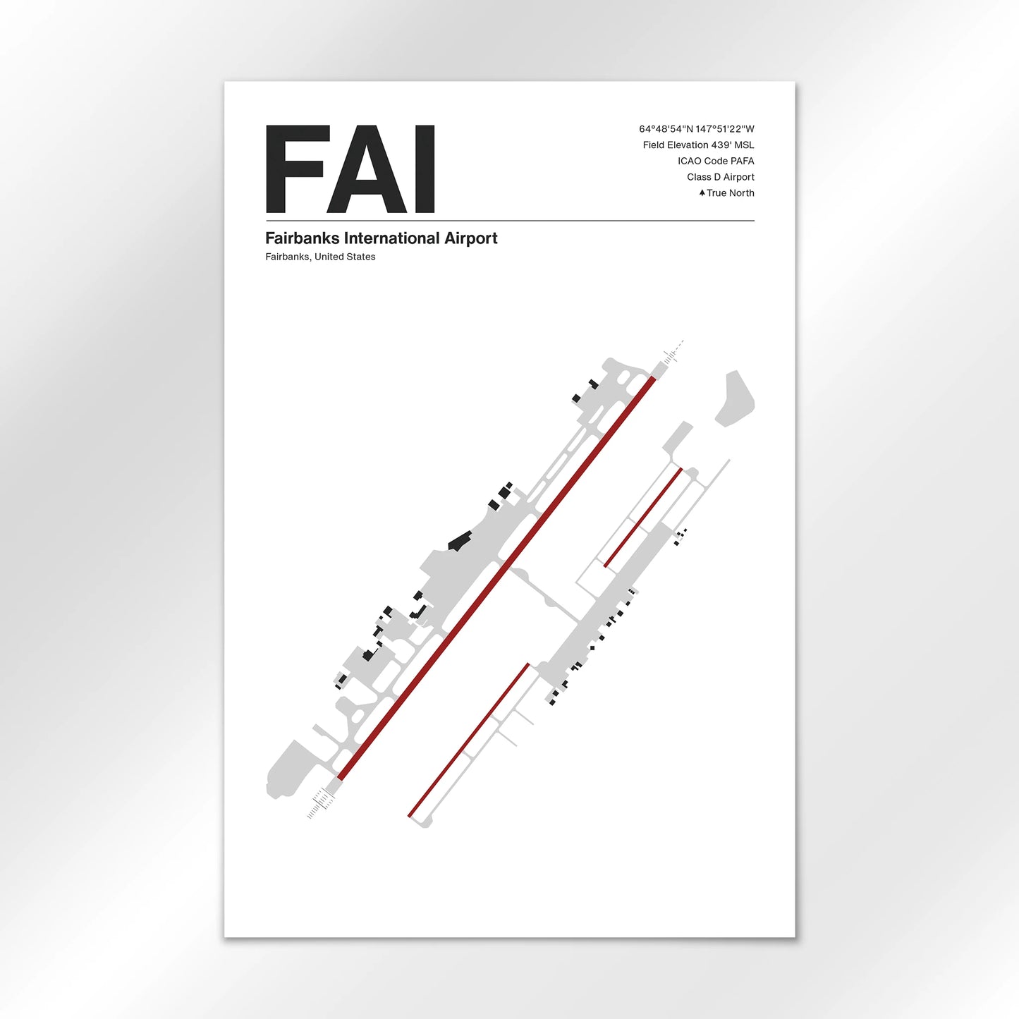 FAI Airport Diagram