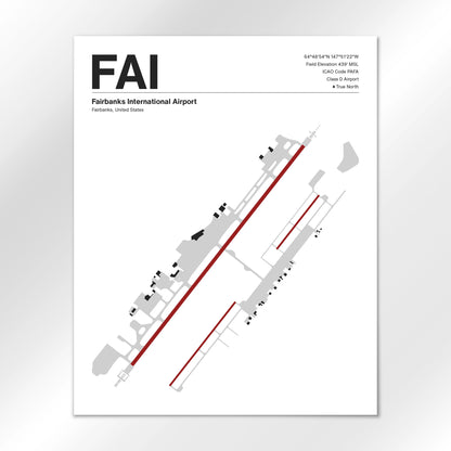 FAI Airport Diagram