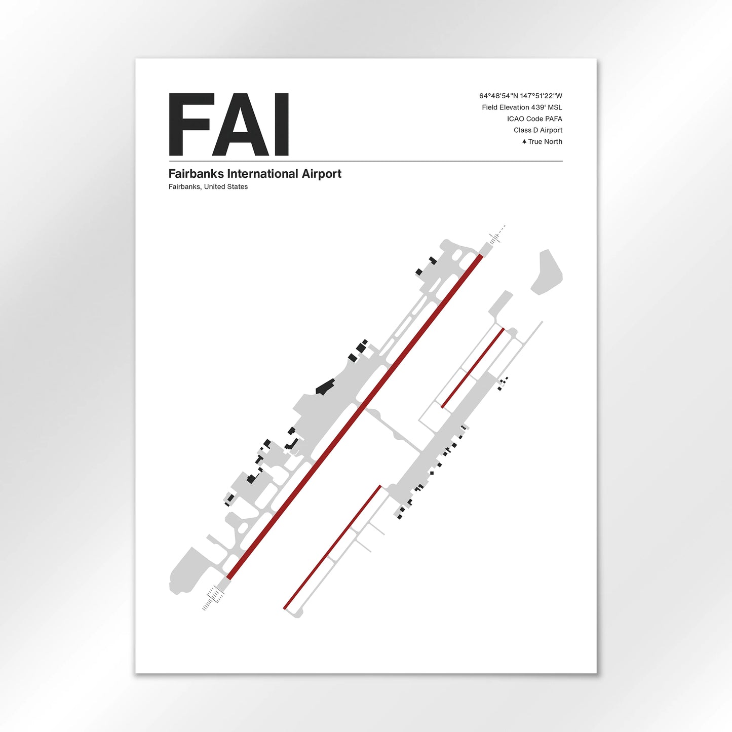 FAI Airport Diagram