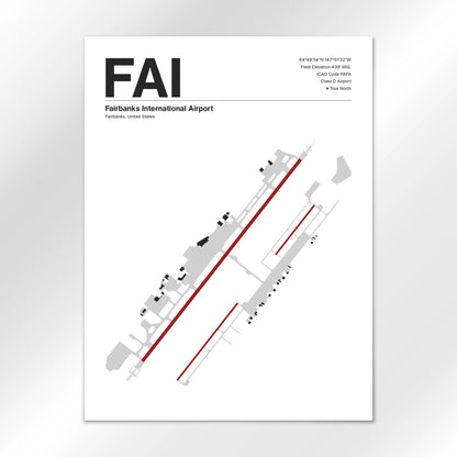 FAI Airport Diagram