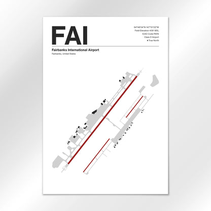 FAI Airport Diagram