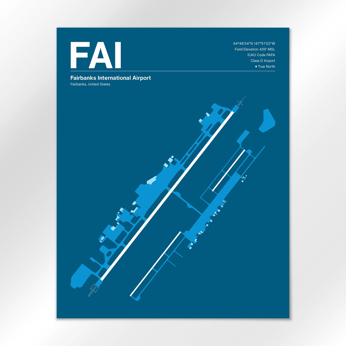 FAI Airport Diagram