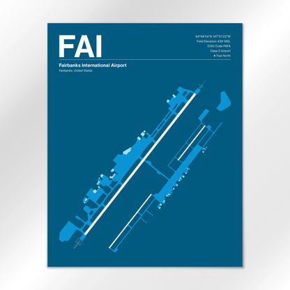 FAI Airport Diagram