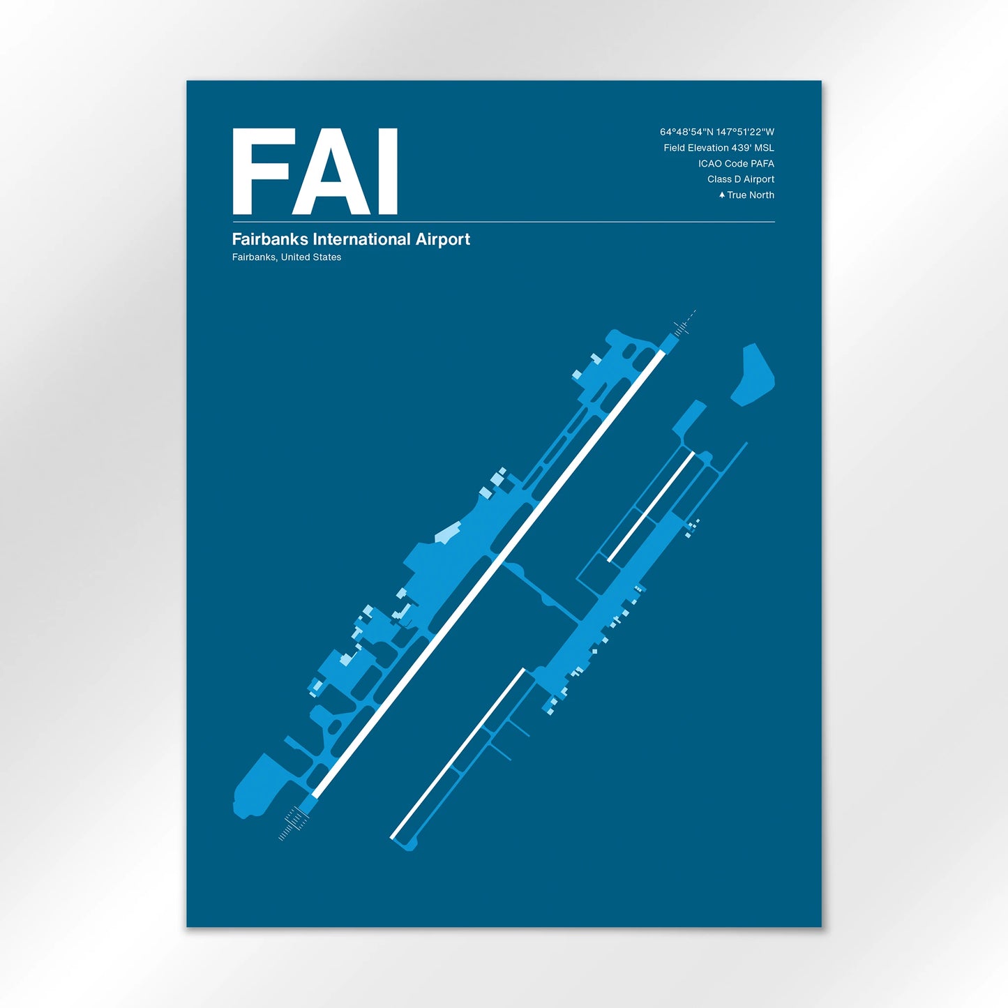 FAI Airport Diagram