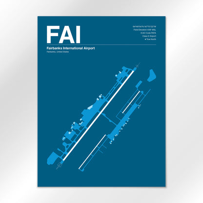 FAI Airport Diagram