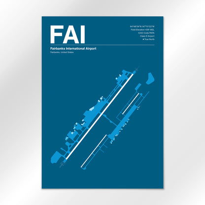 FAI Airport Diagram