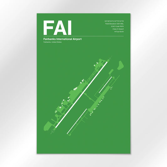 FAI Airport Diagram