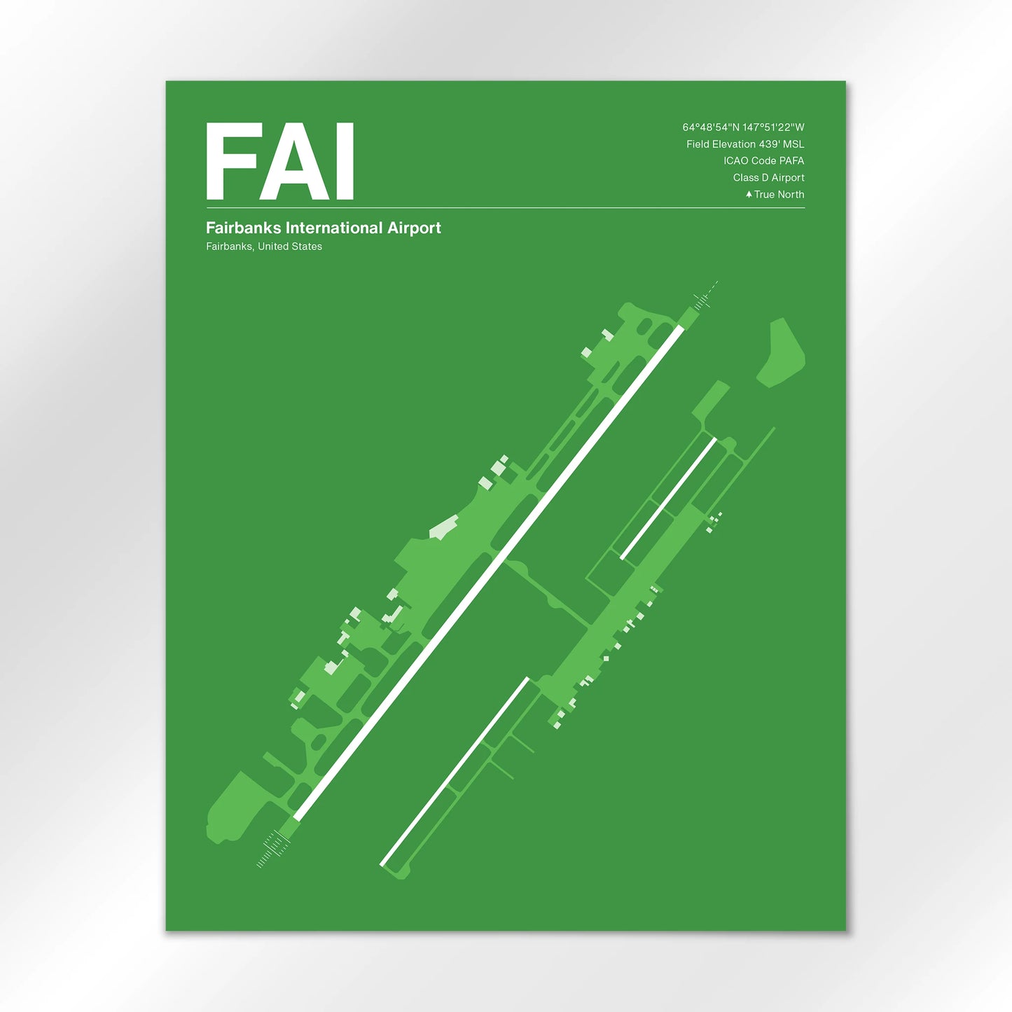 FAI Airport Diagram