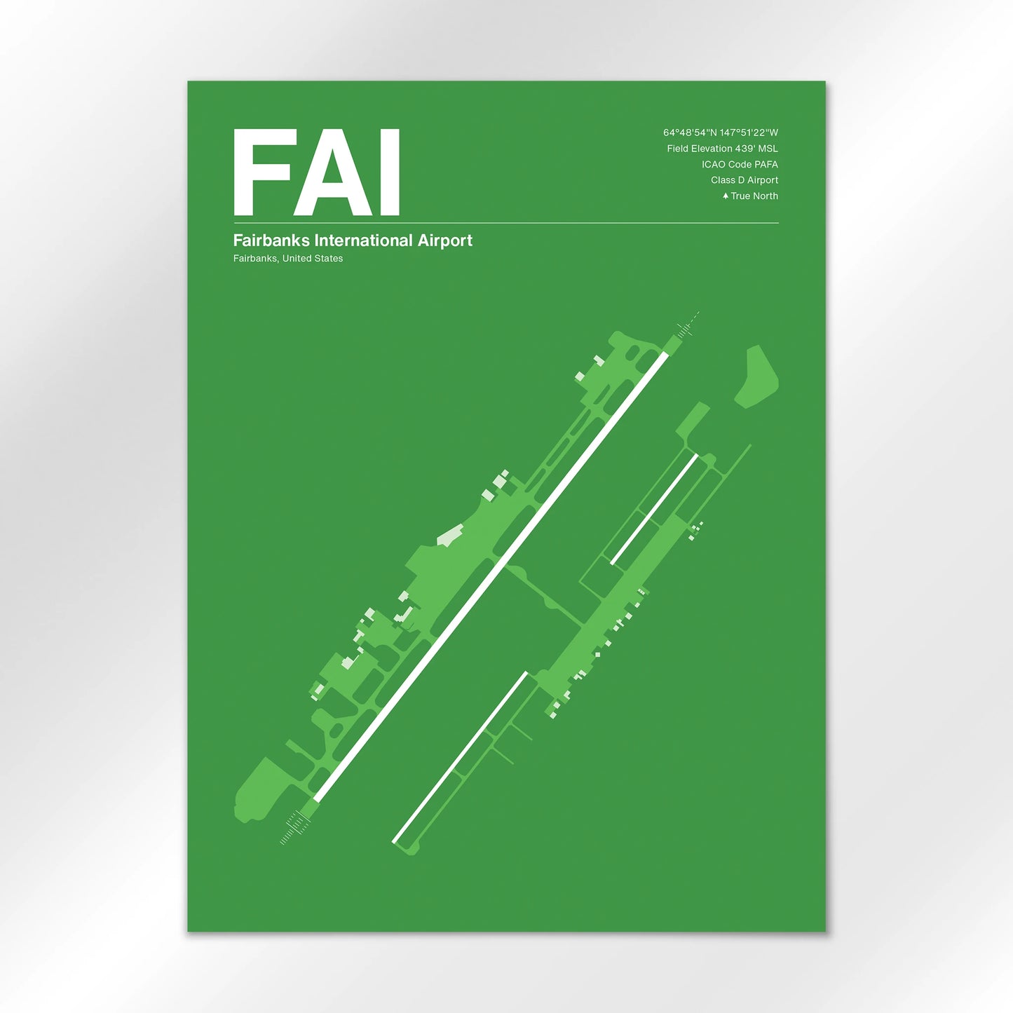 FAI Airport Diagram