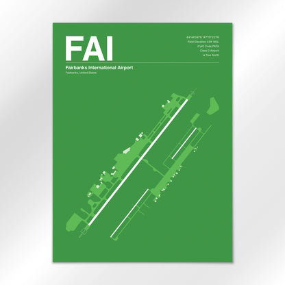 FAI Airport Diagram