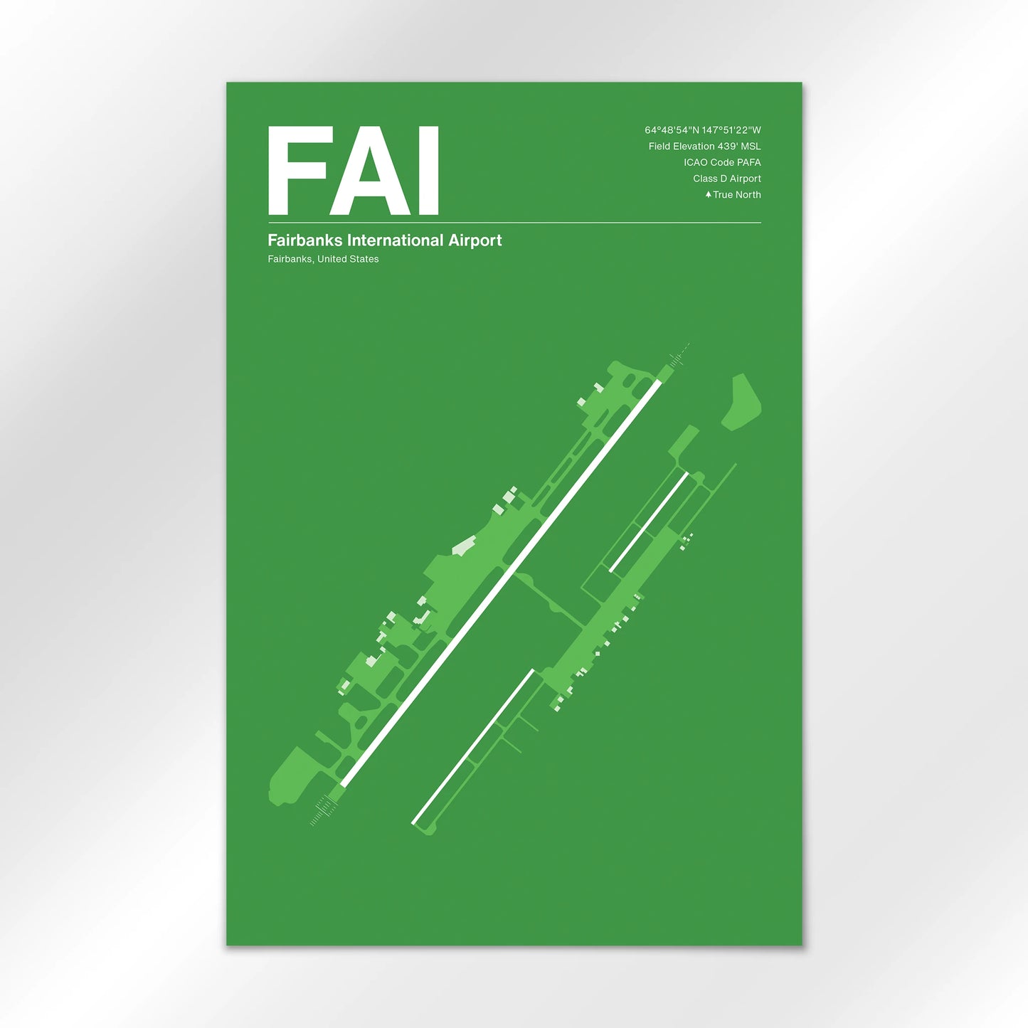 FAI Airport Diagram