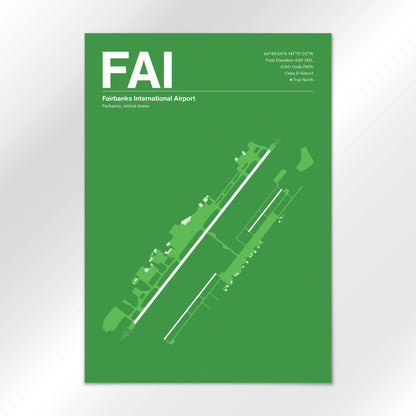 FAI Airport Diagram