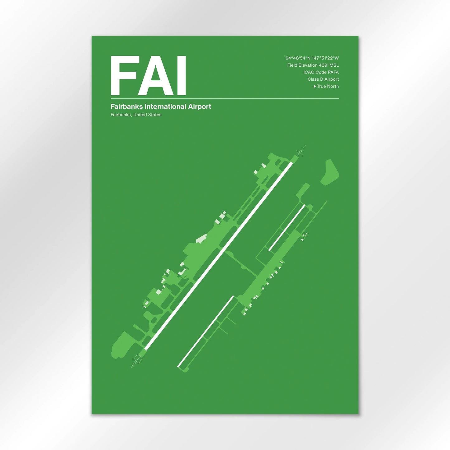 FAI Airport Diagram