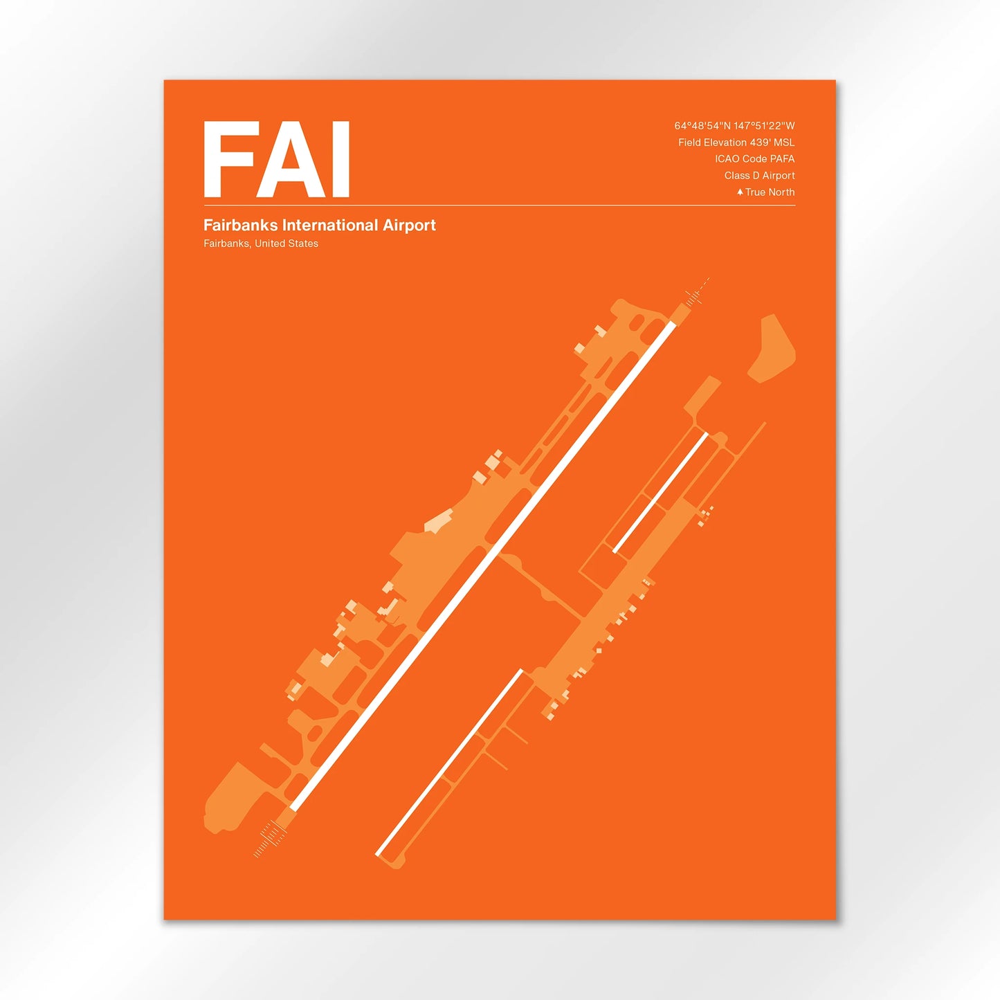 FAI Airport Diagram