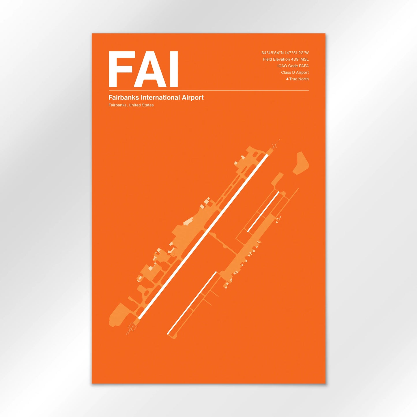 FAI Airport Diagram