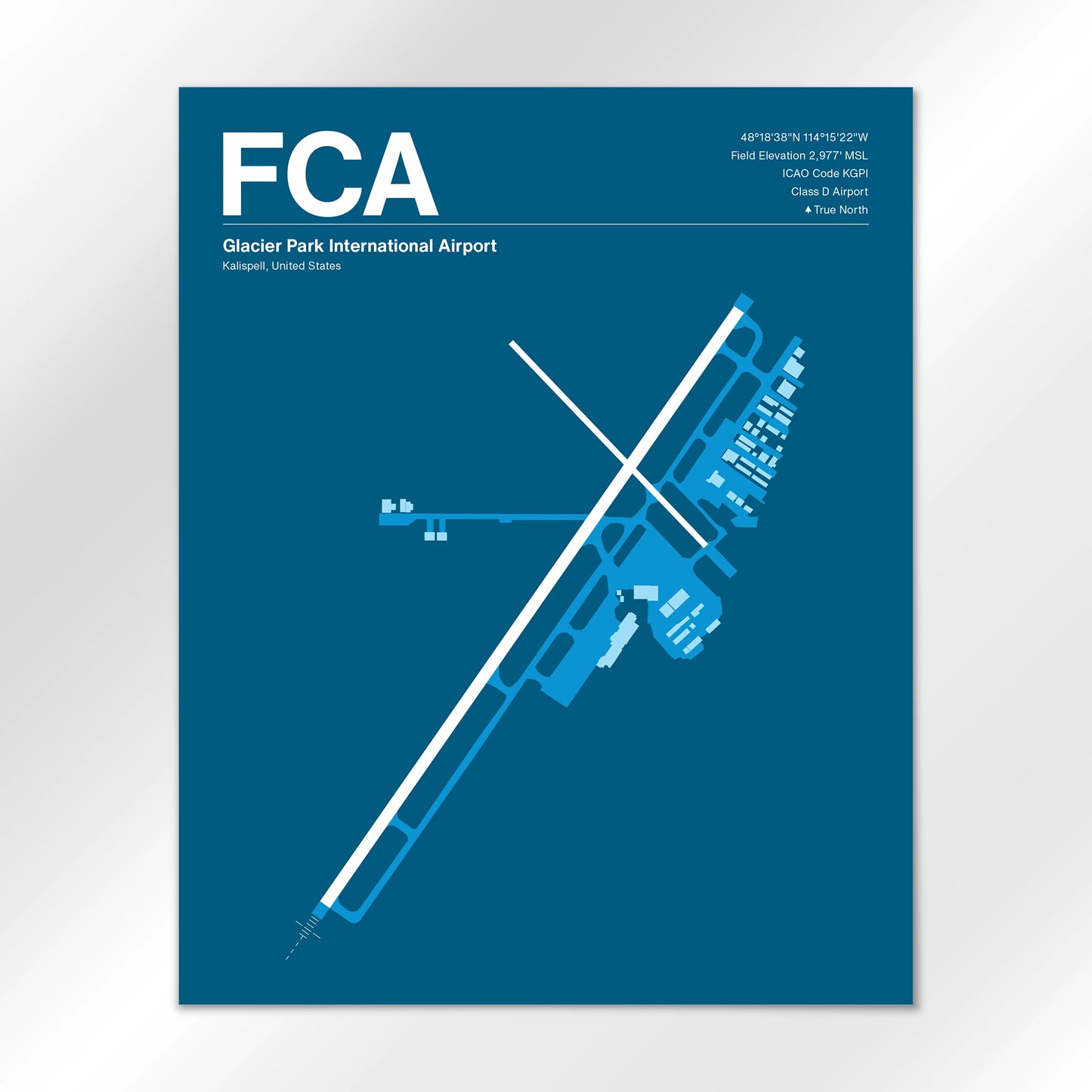 FCA Airport Diagram