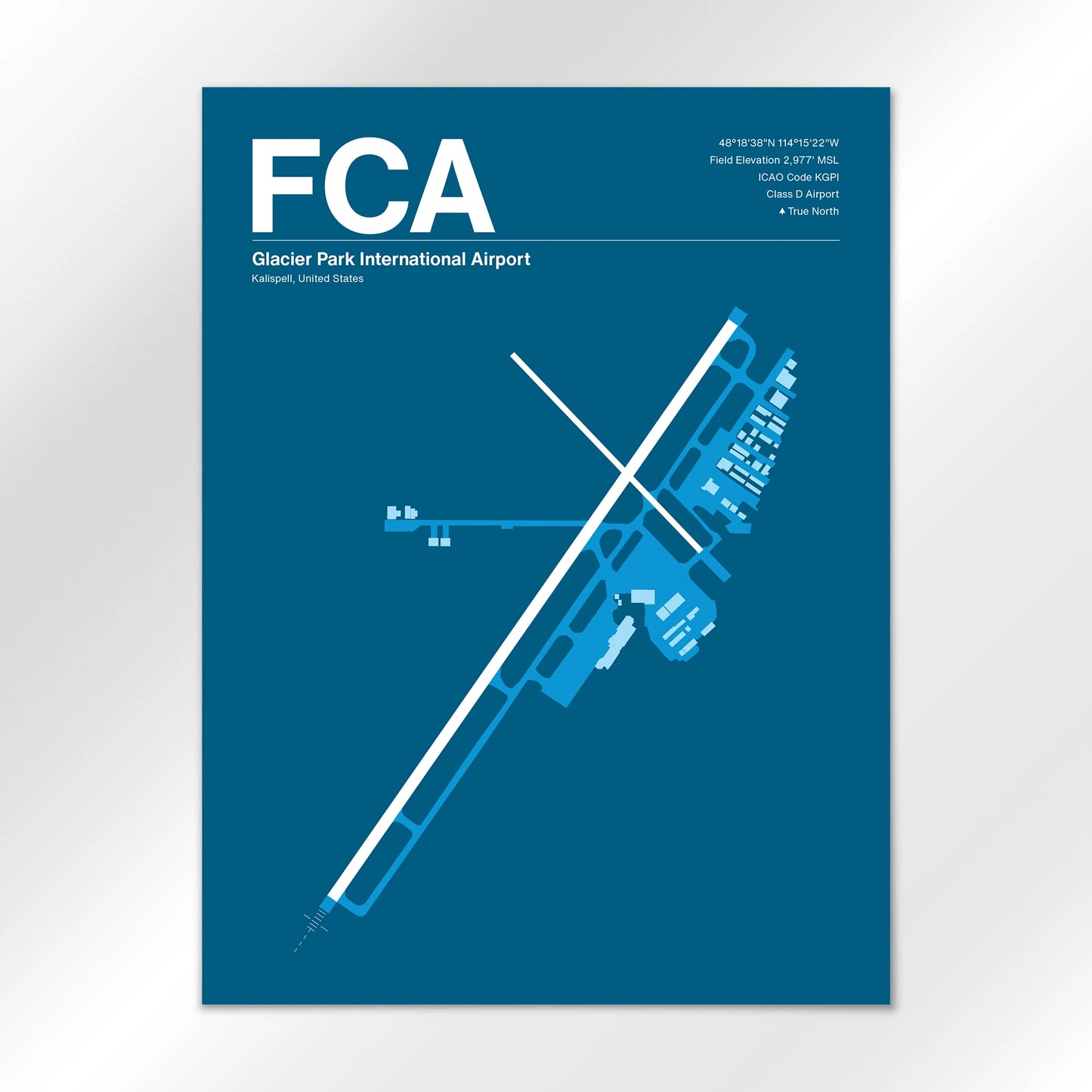 FCA Airport Diagram