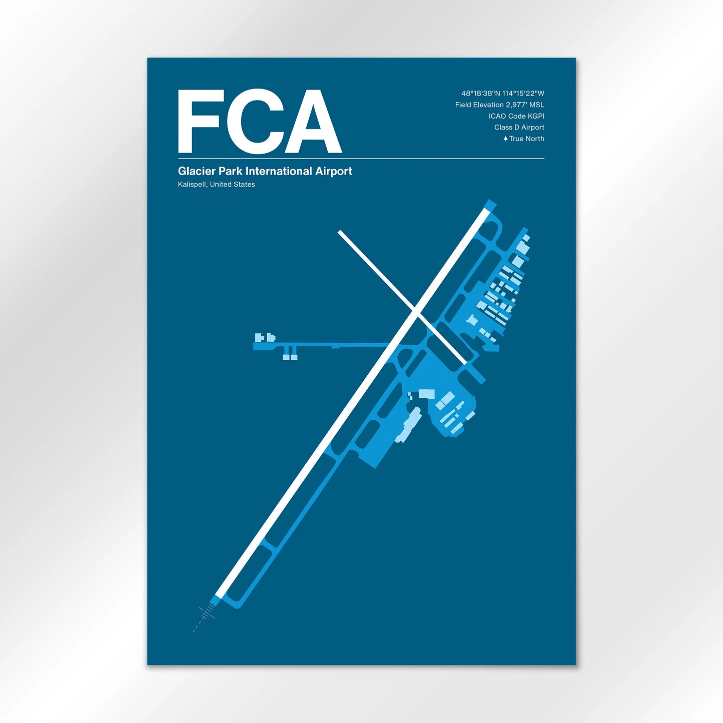 FCA Airport Diagram