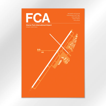 FCA Airport Diagram