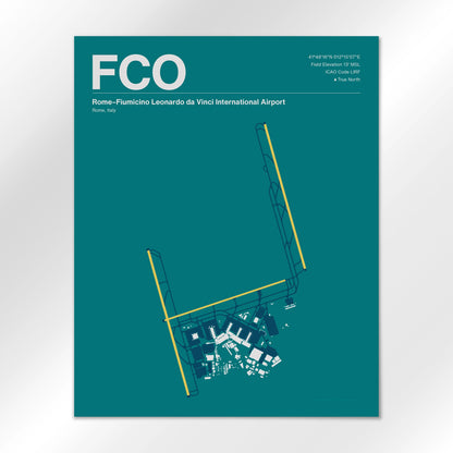 FCO Airport Diagram