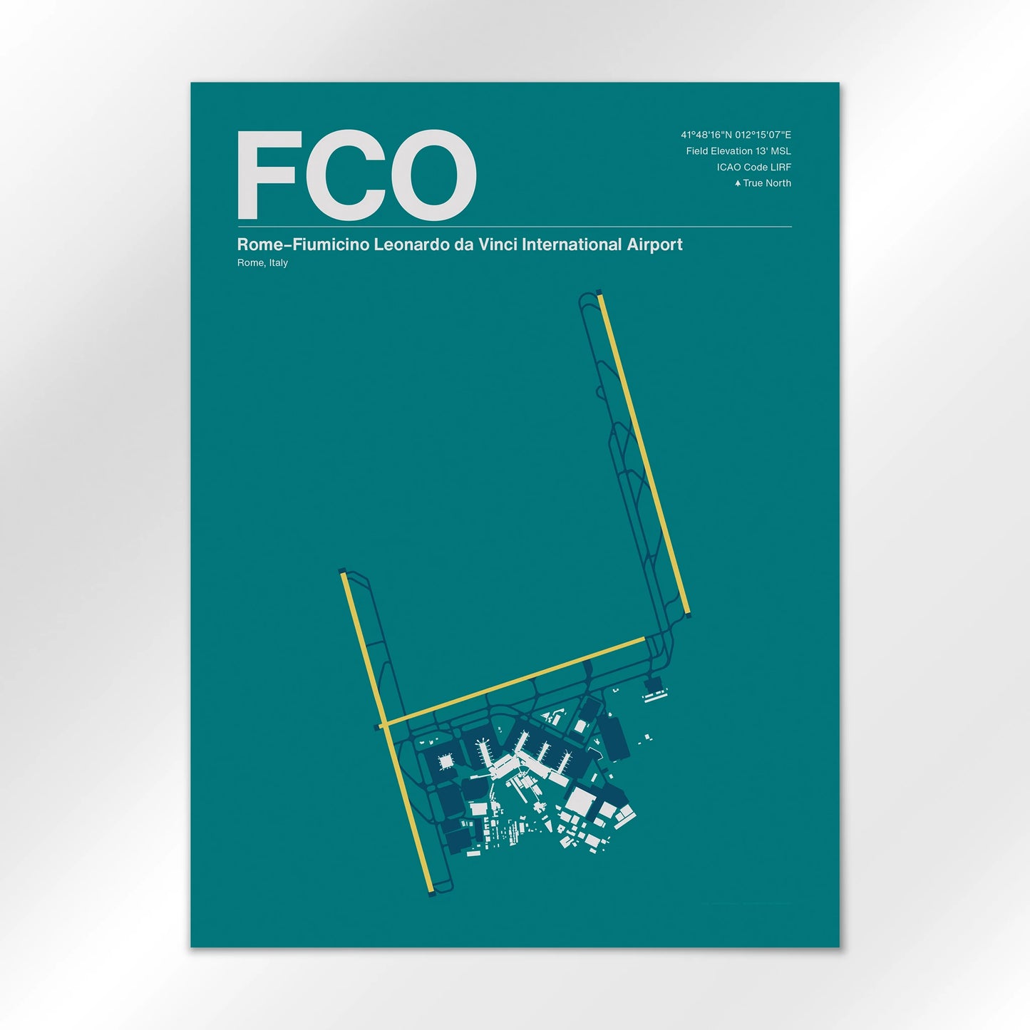 FCO Airport Diagram