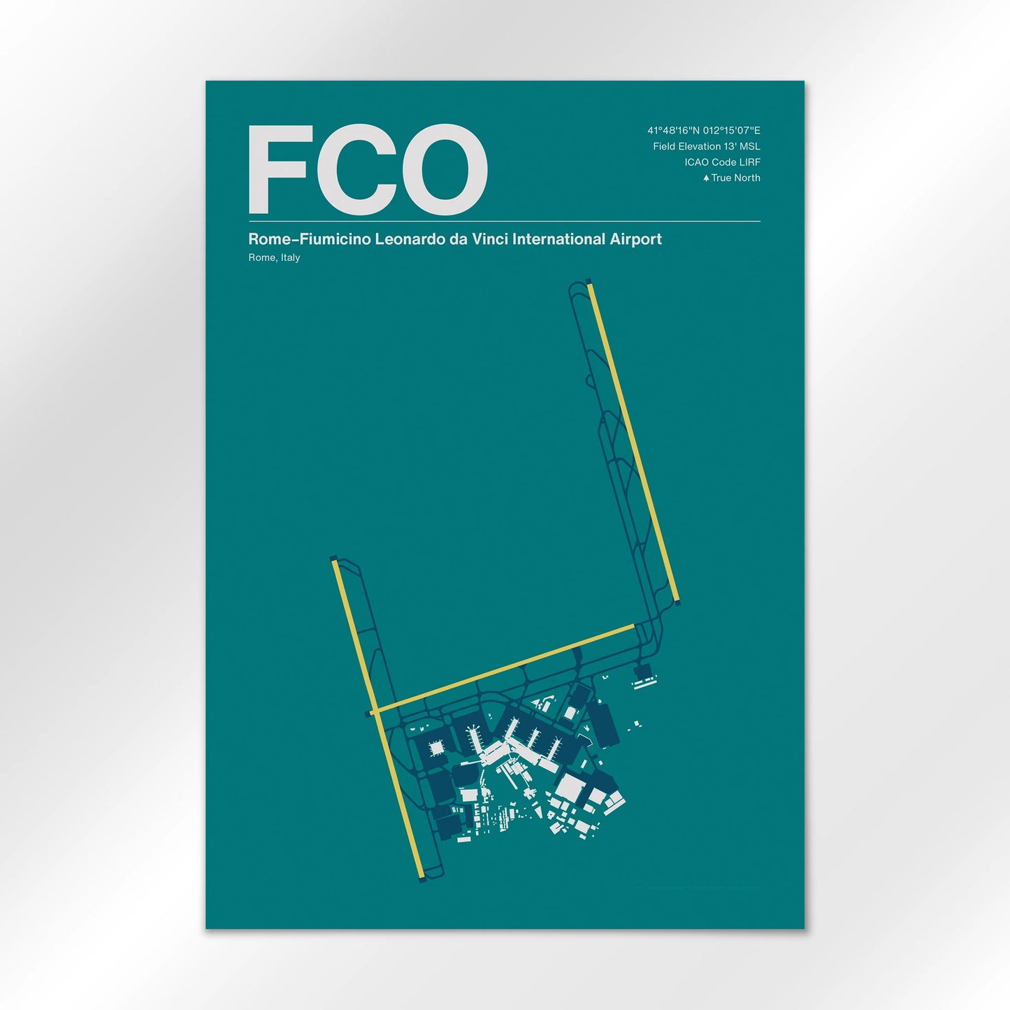 FCO Airport Diagram