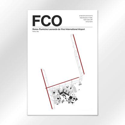 FCO Airport Diagram