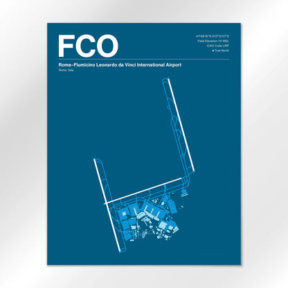 FCO Airport Diagram
