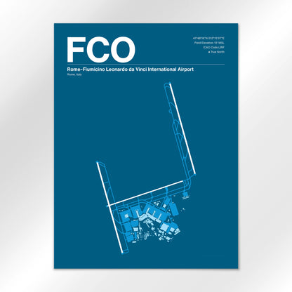 FCO Airport Diagram