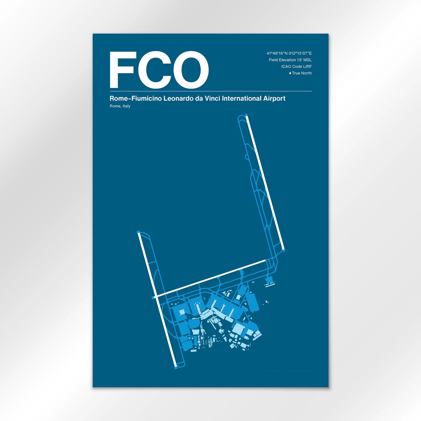 FCO Airport Diagram