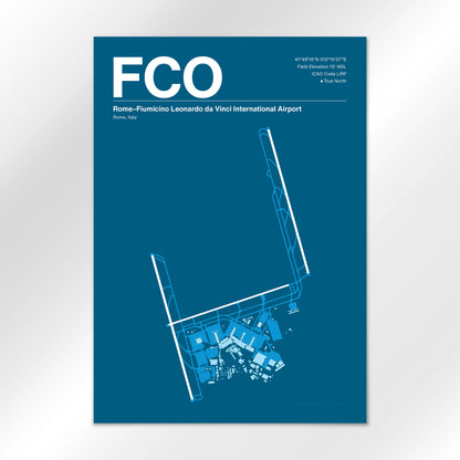 FCO Airport Diagram