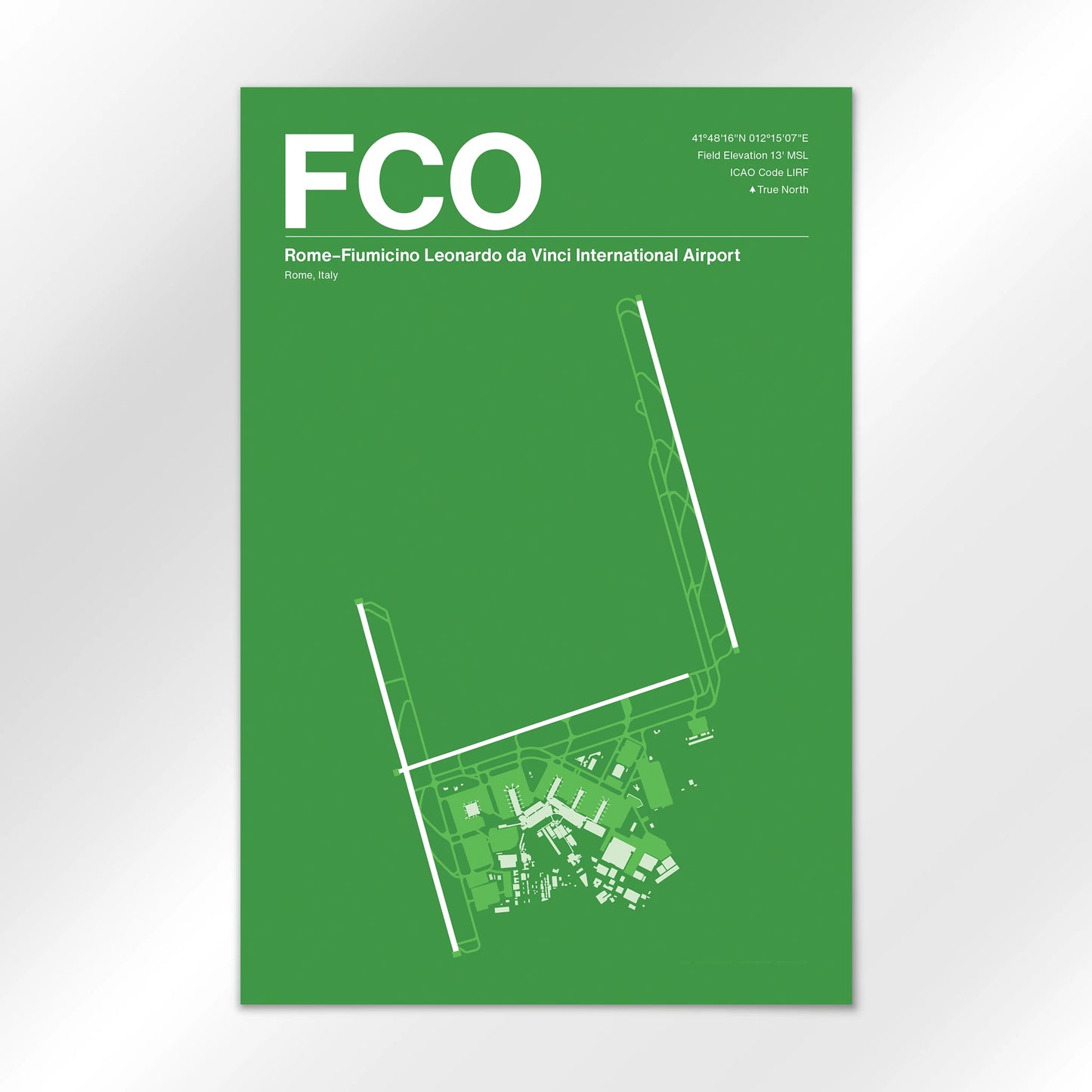 FCO Airport Diagram