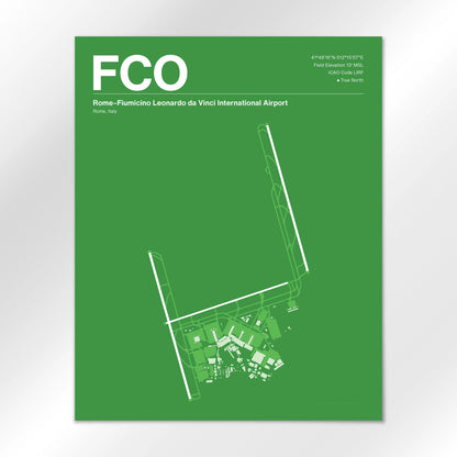FCO Airport Diagram