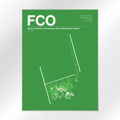 FCO Airport Diagram