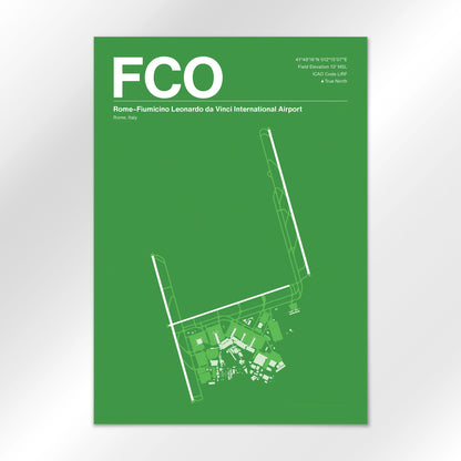 FCO Airport Diagram
