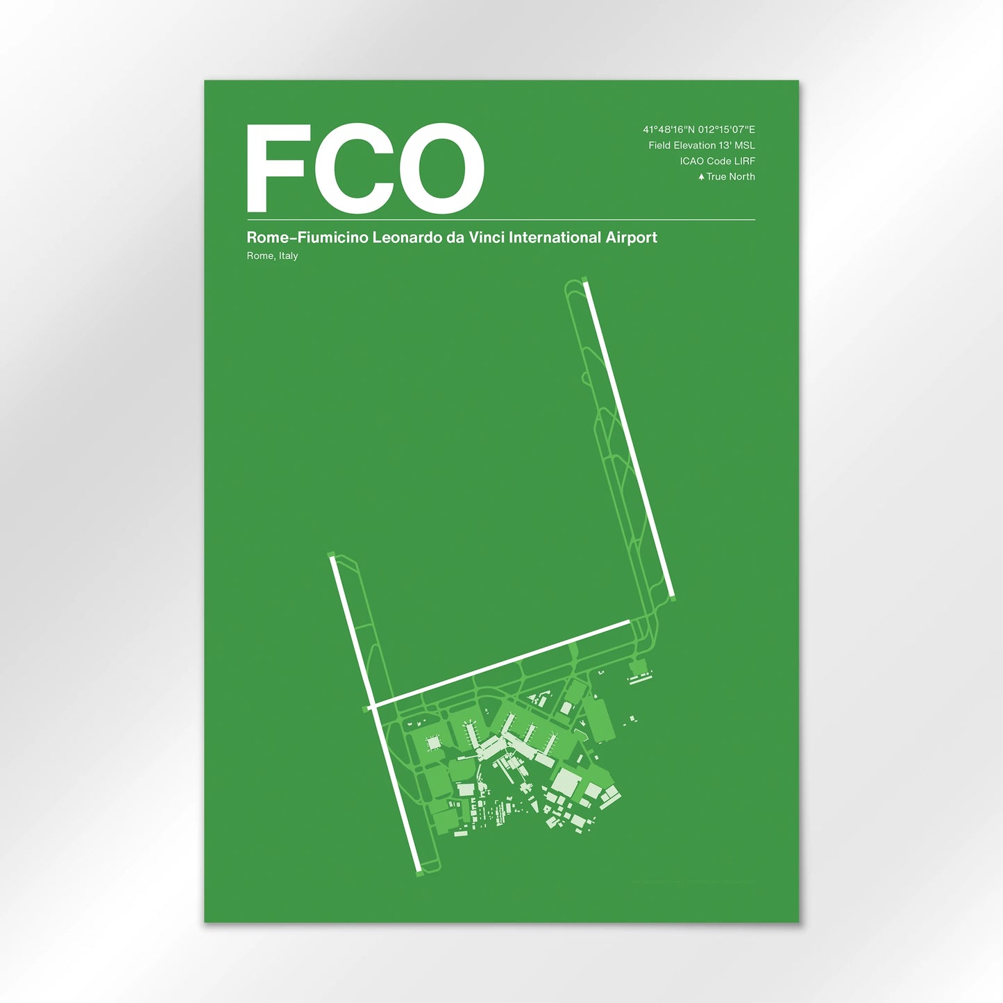 FCO Airport Diagram