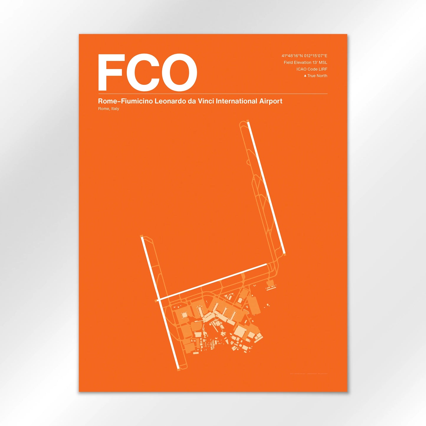 FCO Airport Diagram