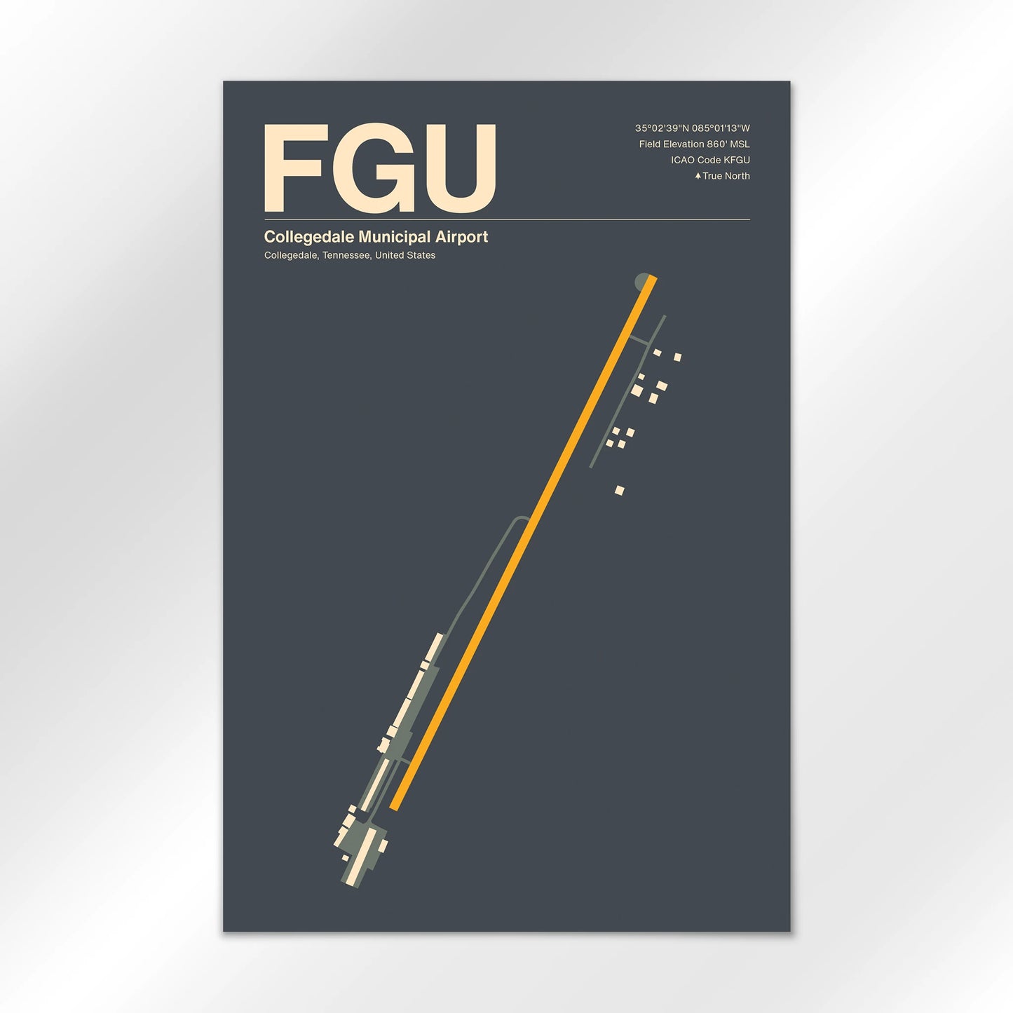 FGU Airport Diagram