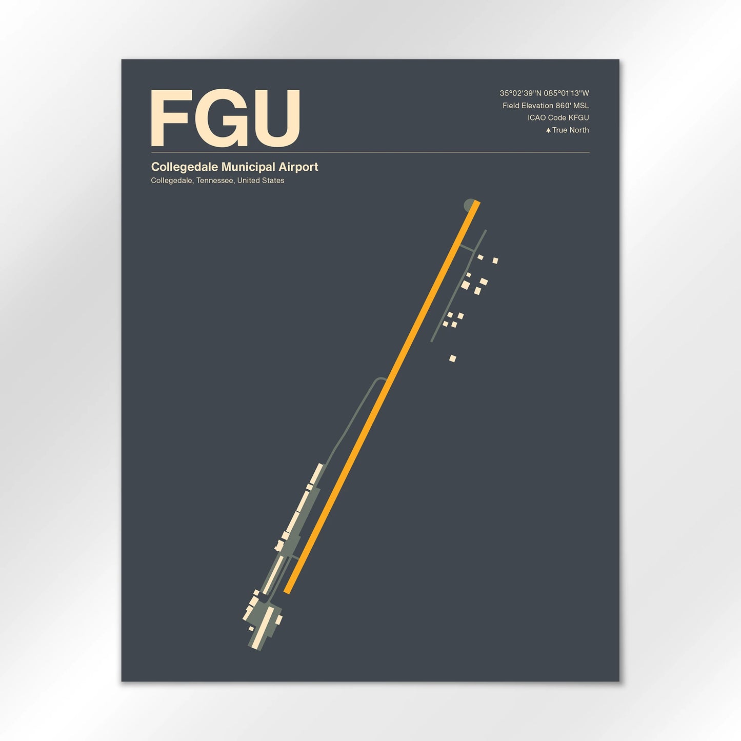FGU Airport Diagram