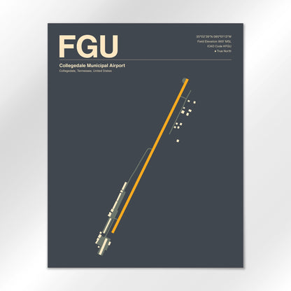 FGU Airport Diagram