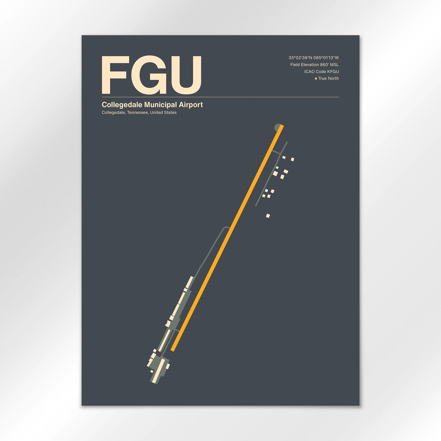 FGU Airport Diagram