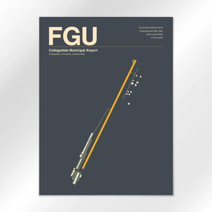 FGU Airport Diagram
