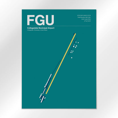 FGU Airport Diagram
