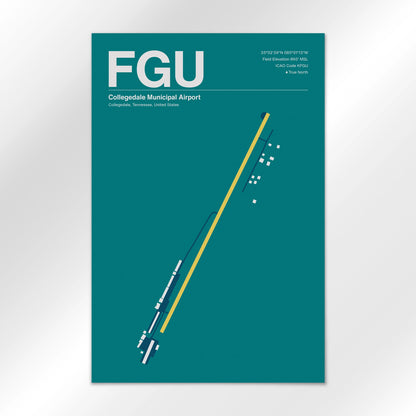 FGU Airport Diagram