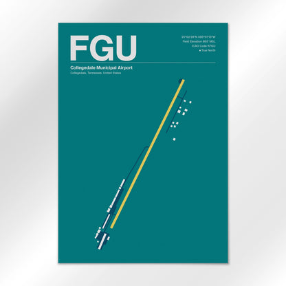 FGU Airport Diagram