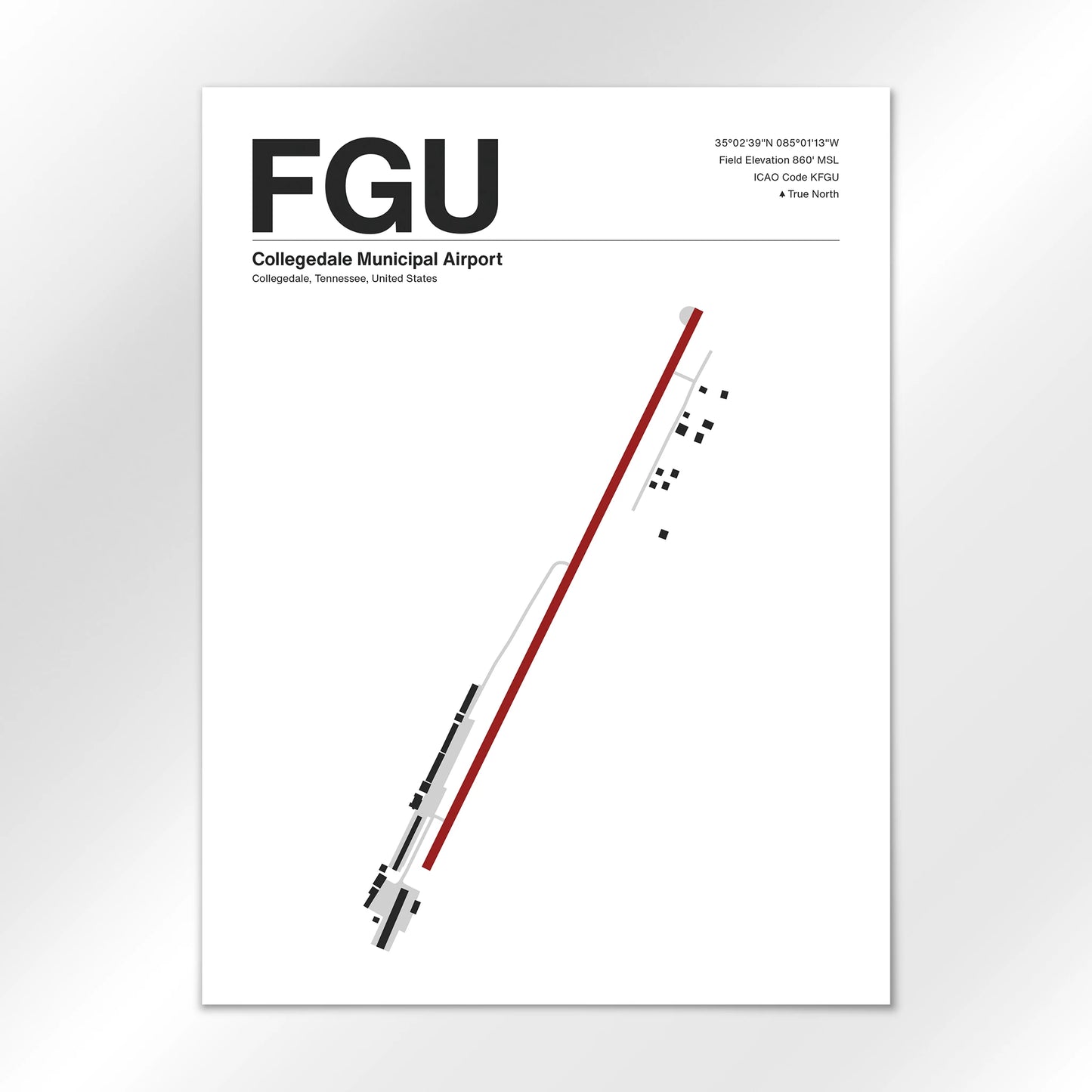 FGU Airport Diagram