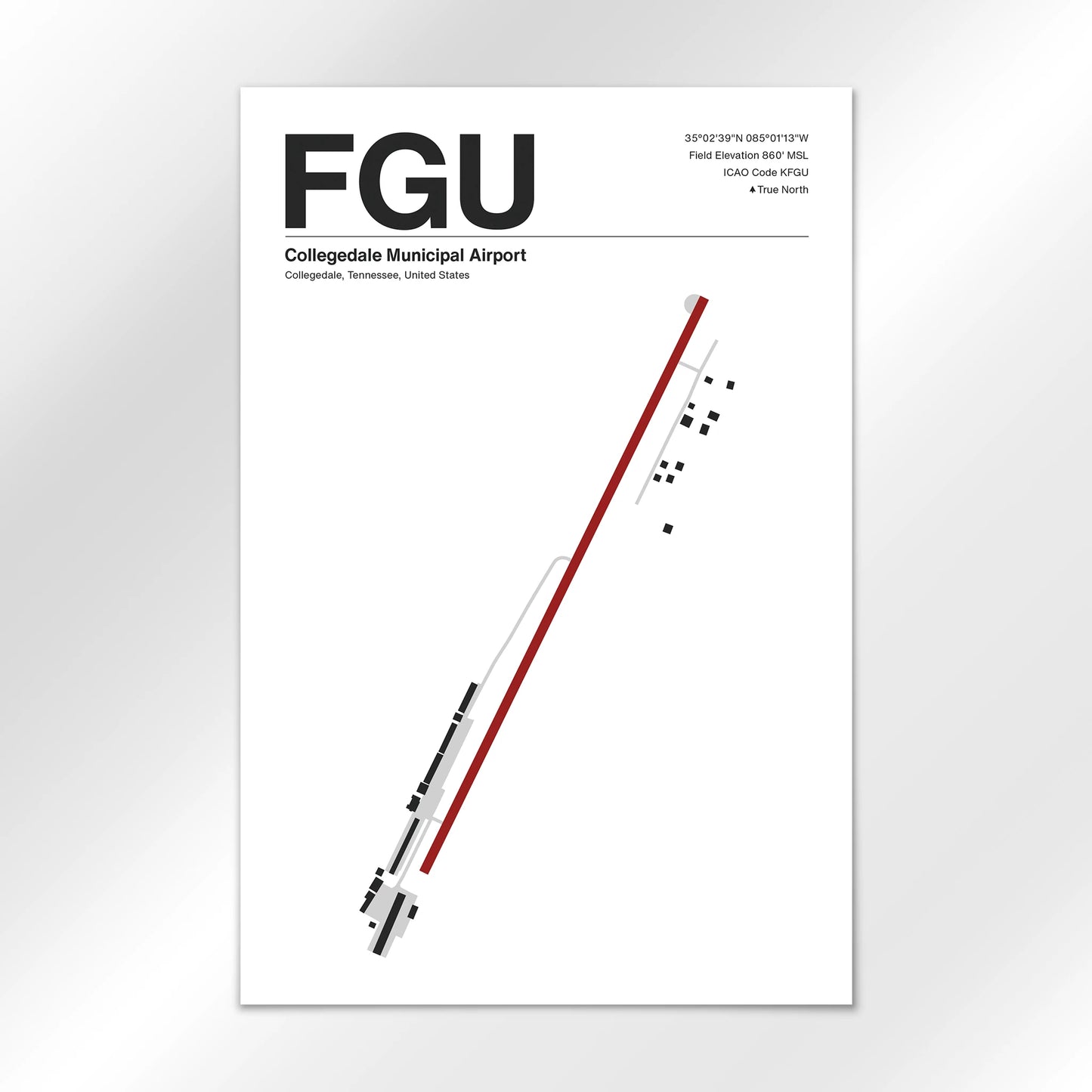 FGU Airport Diagram