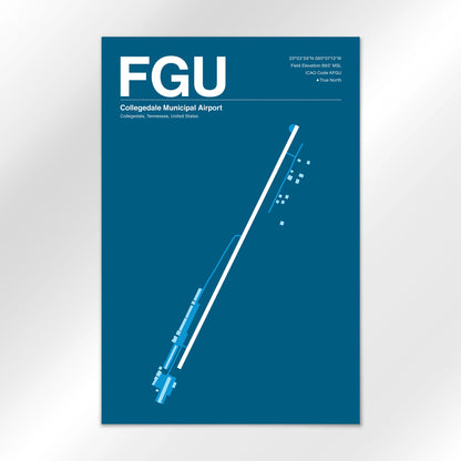 FGU Airport Diagram