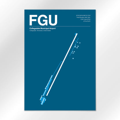 FGU Airport Diagram